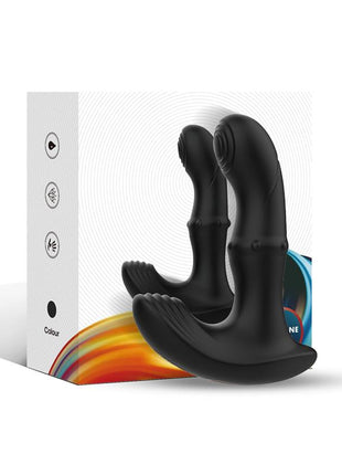 Prostate Massager Vibration Thrusting and Clitoris Stimulator