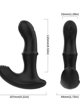 Prostate Massager Vibration Thrusting and Clitoris Stimulator