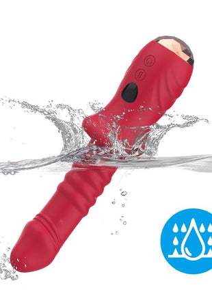 Vibrator with Thrusting G spot and Digital Screen