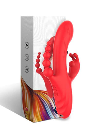 Tickler Rabbit Vibrator with Anal Beads