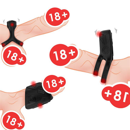 Set with Penis Ring and Male Masturbator
