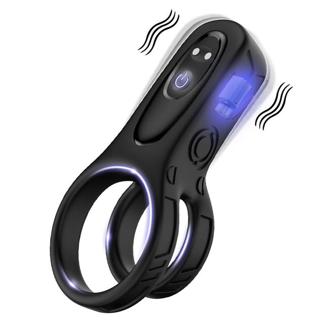 Mecha style Vibrating Penis Ring