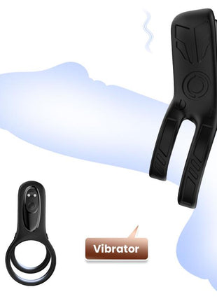 Mecha style Vibrating Penis Ring