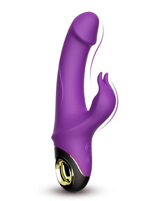 360º Rotation Rabbit Vibrator Purple
