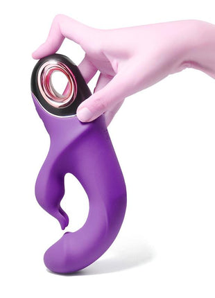 360º Rotation Rabbit Vibrator Purple
