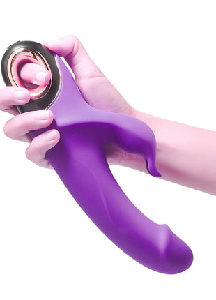 360º Rotation Rabbit Vibrator Purple