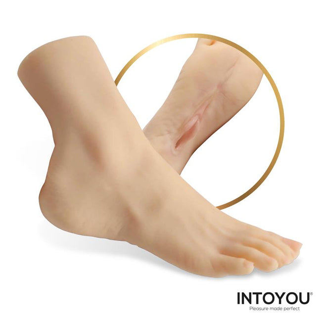 Step Foot with Vagina Masturbator