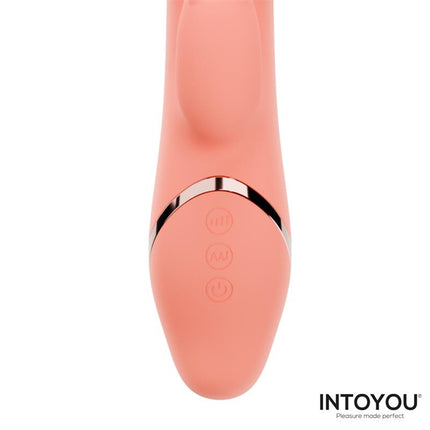 Rivor Vibrator with U and Down Sliding Rings