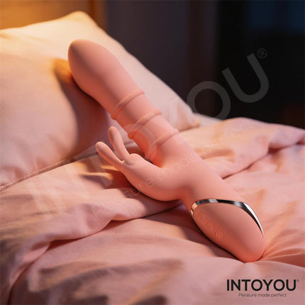 Rivor Vibrator with U and Down Sliding Rings