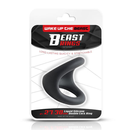 Double Penis Ring Liquid Silicone 27 30 mm