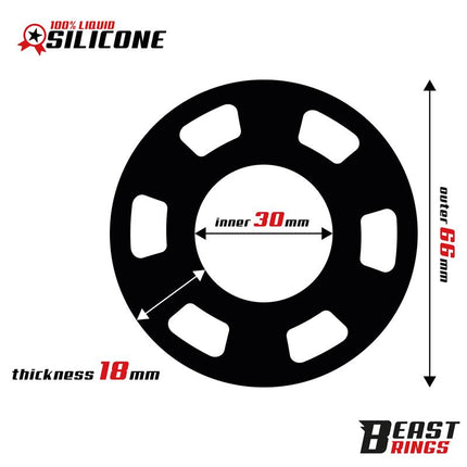 Penis Ring Liquid Silicone 30 mm