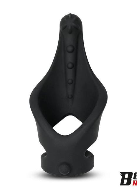 Double Penis Ring Solid Silicone 37 45 mm