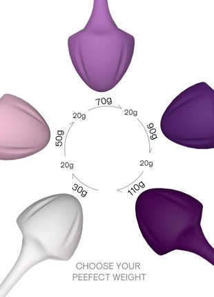 Set of 5 Kegel balls