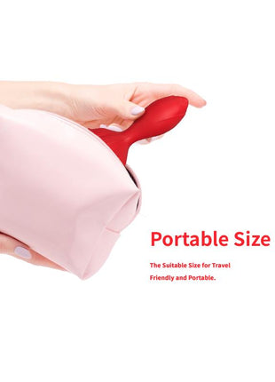 Vibrating anal plug with Rose Base