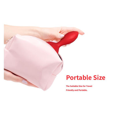 Vibrating anal plug with Rose Base
