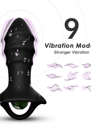 Vibrating anal plug