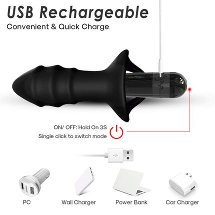 Vibrating anal plug