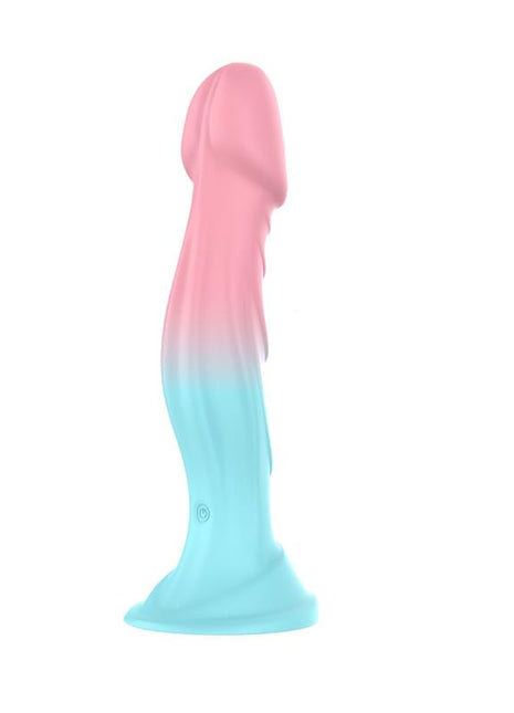 Vibrating Bicolor dildo