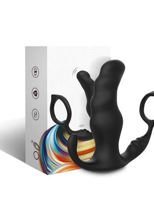 Two in one anal plug and Prostate massager with Vibration