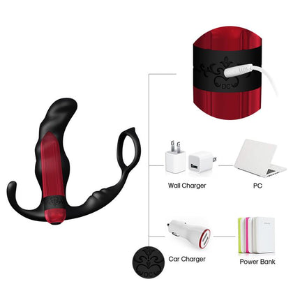 Two in one anal plug and Prostate massager with Vibration