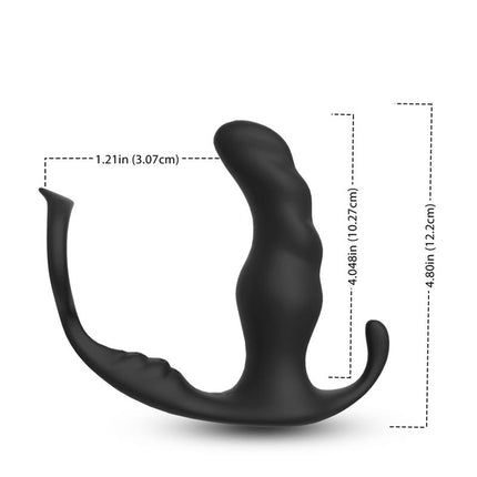 Two in one Anal Plug and Massager with Vibration