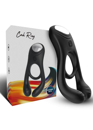 Vibrating Penis and Testicles Ring