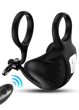 Vibrating Penis and Testicles Ring Adjustable