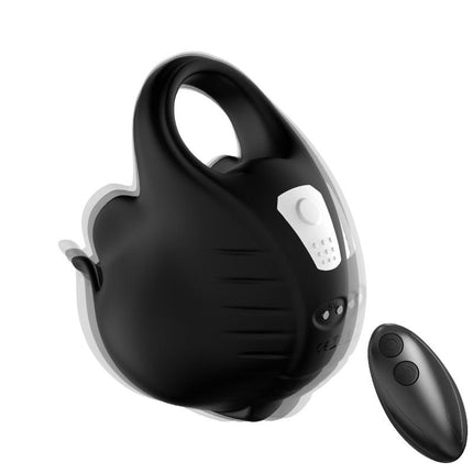 Vibrating Penis and Resticles Ring