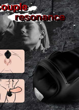 Vibrating Penis and Resticles Ring