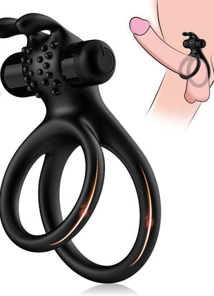 Vibrating bunny Penis ring
