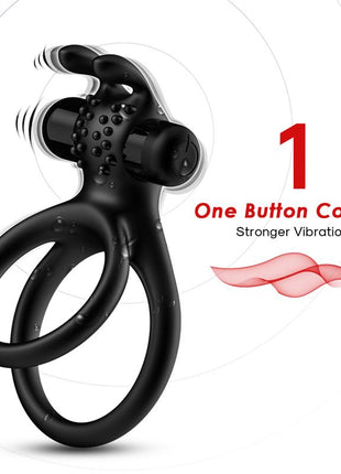 Vibrating bunny Penis ring