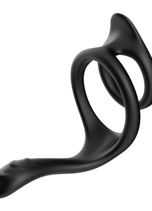 Penis ring with perianal stimulation