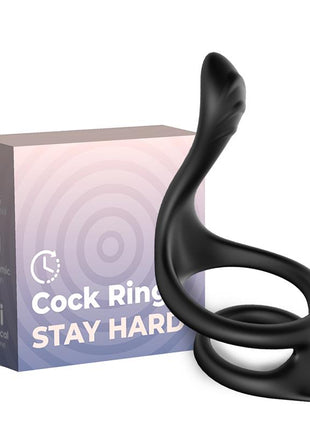 Penis ring with perianal stimulation