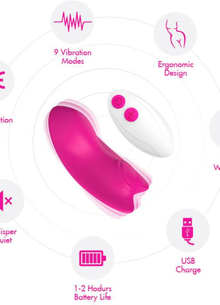 Magnetic panty vibrator