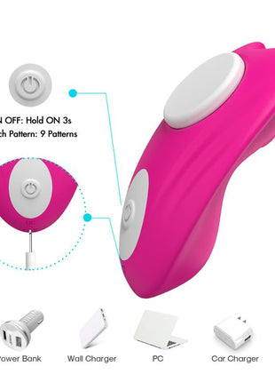 Magnetic panty vibrator