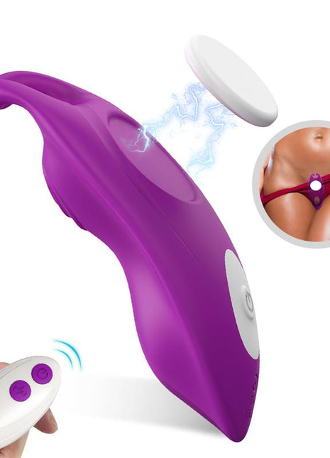 Magnetic panty vibrator