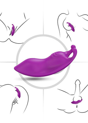 Magnetic panty vibrator