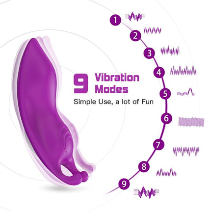 Magnetic panty vibrator