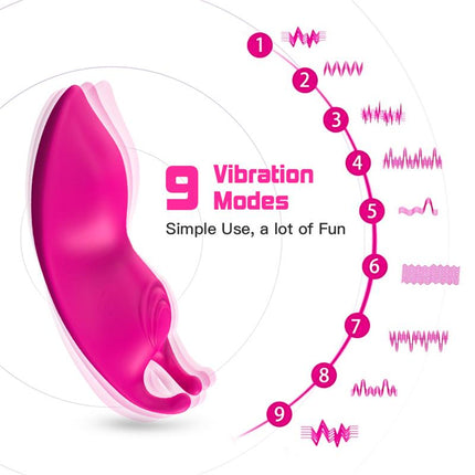 Magnetic panty vibrator