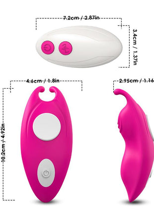 Magnetic panty vibrator