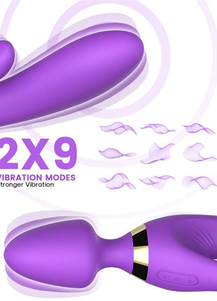 Masager and vibrator Purple