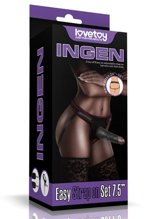 Adjustable Strap On with Dildo 75