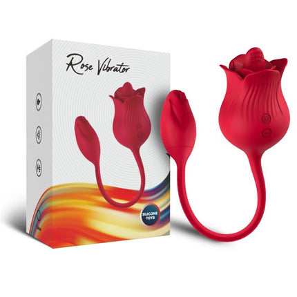 Rose with Licking and Vibrating egg USB