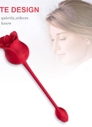 Rose with Licking and Vibrating egg USB