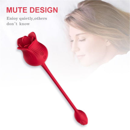 Rose with Licking and Vibrating egg USB