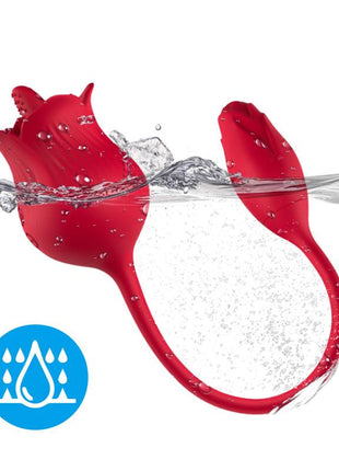 Rose with Licking and Vibrating egg USB