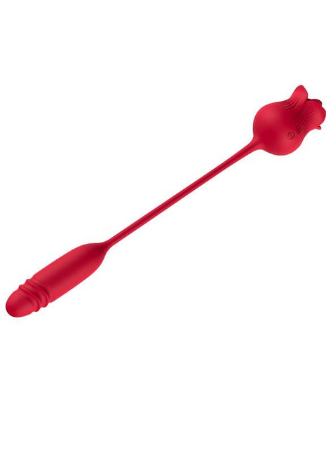 Vibrating Rose with Thrusting and Licking USB