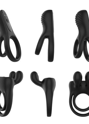 Vrating cock ring set of 2