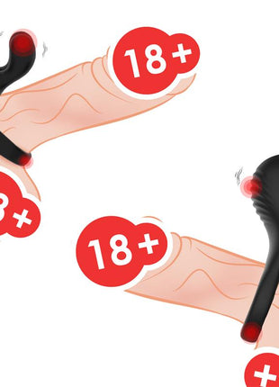 Vrating cock ring set of 2