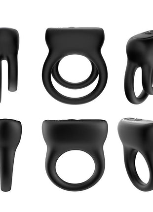 Vibrating cock ring set of 2